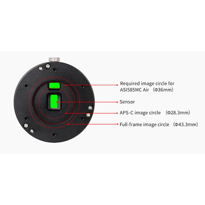 Cámara ASI 585 MM-Air Mono