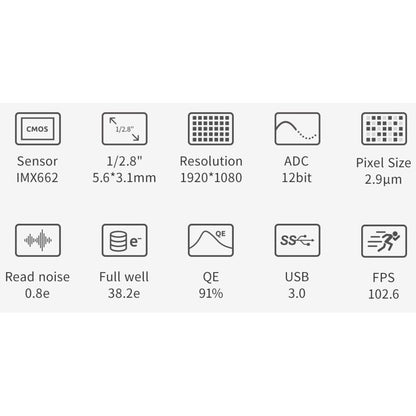 Cámara ASI 662 MC Color