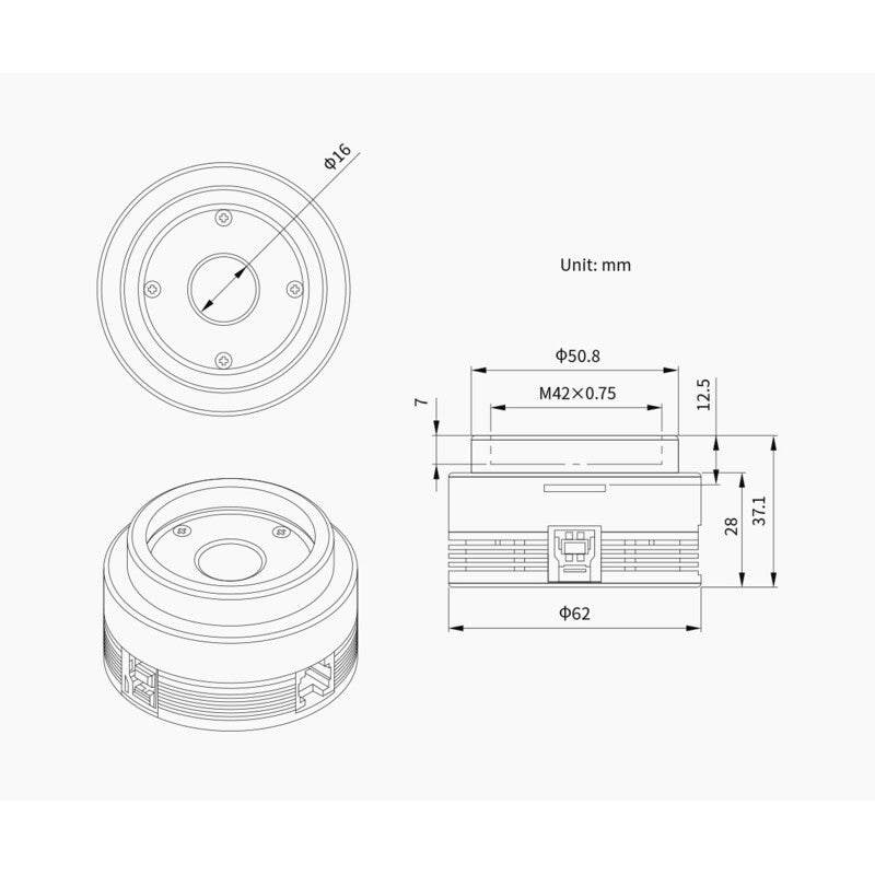 Cámara ASI 662 MM Mono