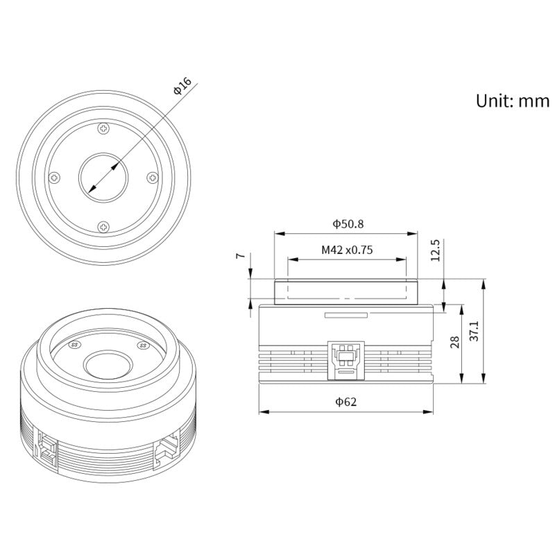 Cámara ASI 676 MC Color
