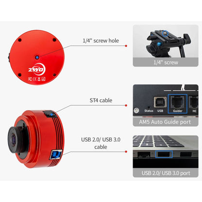 Cámara ASI 678 MC Color