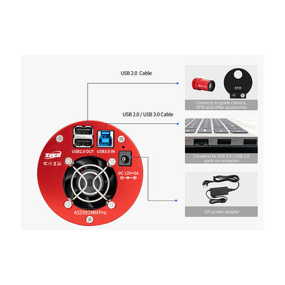 ASI 992 MM Pro SWIR Mono Camera