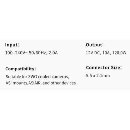 Fuente energética 12V 10A