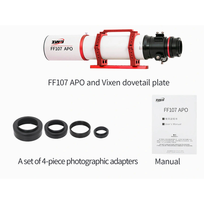 Telescopio refractor APO 107/749 FF107