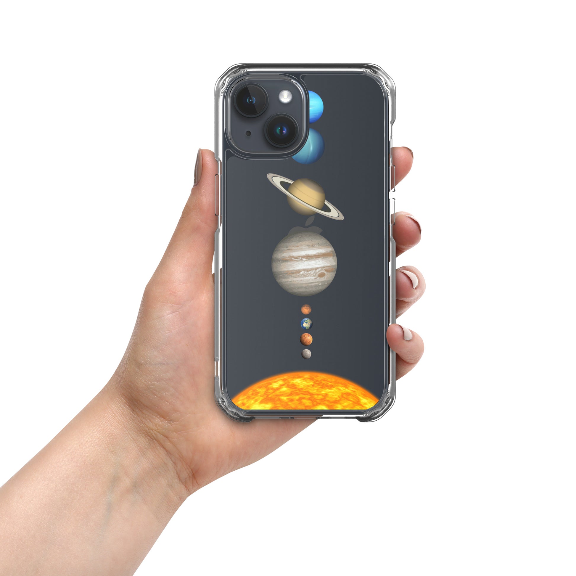 Transparent case for iPhone Solar System Astro Telescopios Transparent case for iPhone Solar System Astro Telescopios