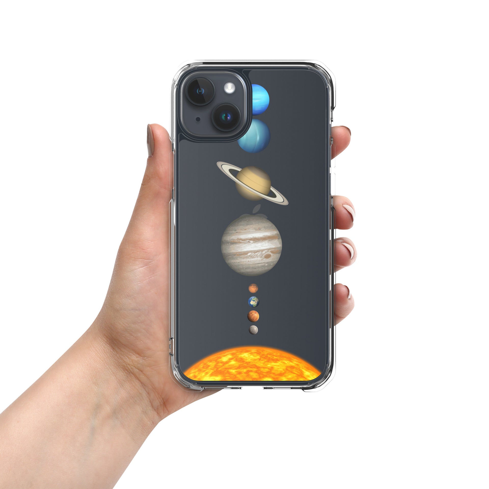 Transparent case for iPhone® Solar System – Astro Telescopios Transparent case for iPhone® Solar System – Astro Telescopios