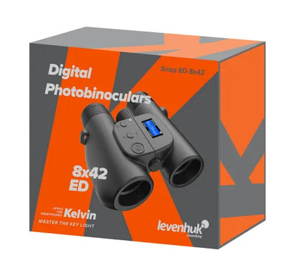 Levenhuk Kelvin Snap ED 8x42 Digital Photo Binoculars