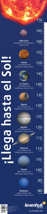 Medidor de crescimento Levenhuk "Alcance o Sol!"