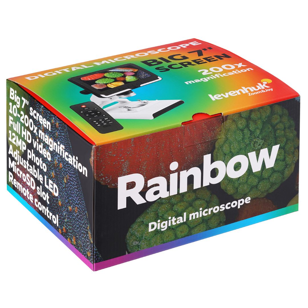 Microscopio digital Levenhuk Rainbow DM700 LCD