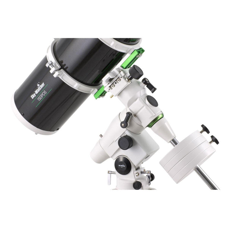 Telescopio Sky-Watcher 150/750 de doble velocidad en NEQ5 Black Diamond