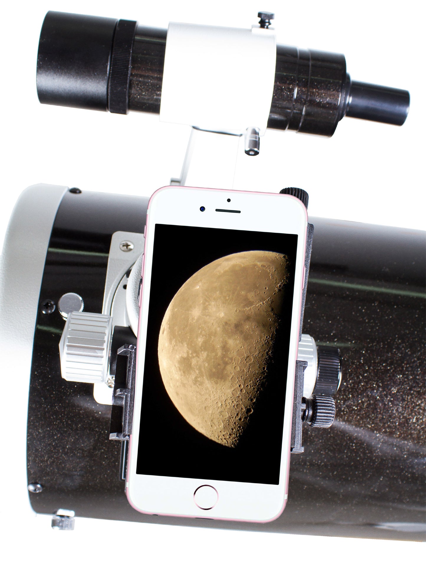 Adaptador de smartphone para telescópio de astrofotografia A10