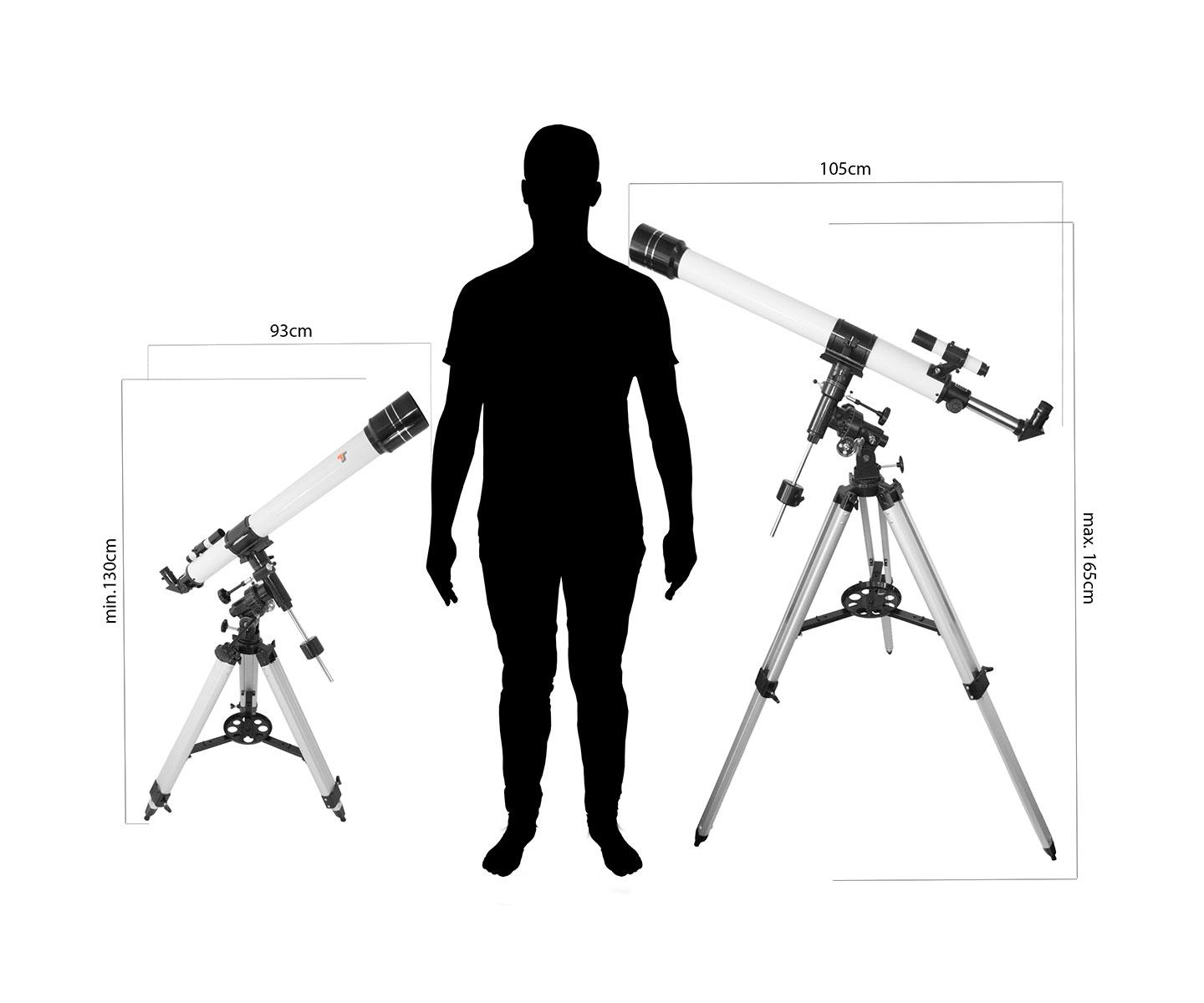 TS-Optics JUPITER 70/900 mm EQ3-1 Telescope