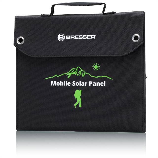BRESSER 40 Watt Mobile Solar Charger with USB and DC Output